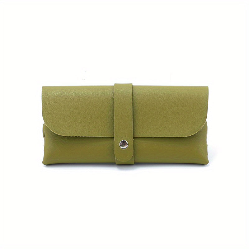 Magnetic Glasses Bag PU Leather Sunglasses Case Cover
