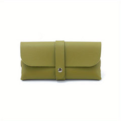 Magnetic Glasses Bag PU Leather Sunglasses Case Cover