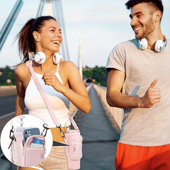 3pcs Cup Accessories Set with Shoulder Strap and Pocket