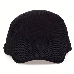 Men's Mesh Beret Hat Breathable Summer Hat