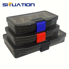 Thicken 5 Grids Fishing Tackle Storage Box Plastic Bait Organized Case