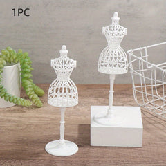 Girls Mannequin Doll Display Holder Dress Clothes Gown Stand Rack Holder