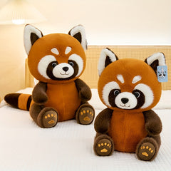 JACKCAT Video Game Raccoon Plush Soft Stuffed Animal Brown