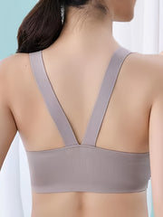 Latex Push Up Wireless Bra