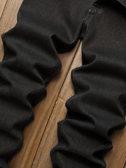 Men's Slim Fit Distressed Stretch Denim Pants