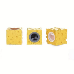 4pcs Mouse & Cheese Squeeze Stress Relief Fidget Toys
