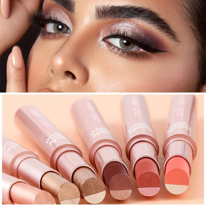 Cahill Eye Shadow Pencil Pearl Shimmer Earth Smudge-Proof Makeup Stick