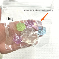 6pcs Glow in the Dark Squishy Relax Toys Glittery Halloween Party Favors