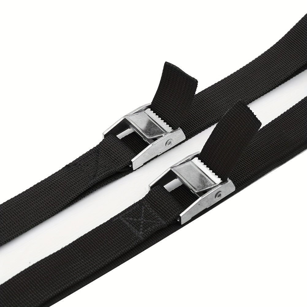 Heavy Duty Ratchet Strap with Metal Buckle - Cargo Binding