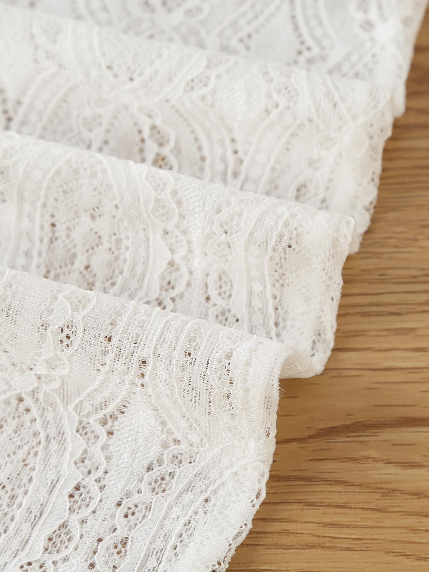 Girls Lace Pants Comfortable Casual Trousers For Summer