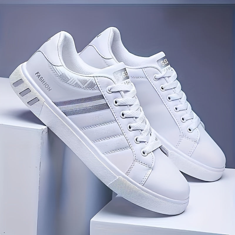 Men's Lace Up Skate Shoes Non Slip Sneakers