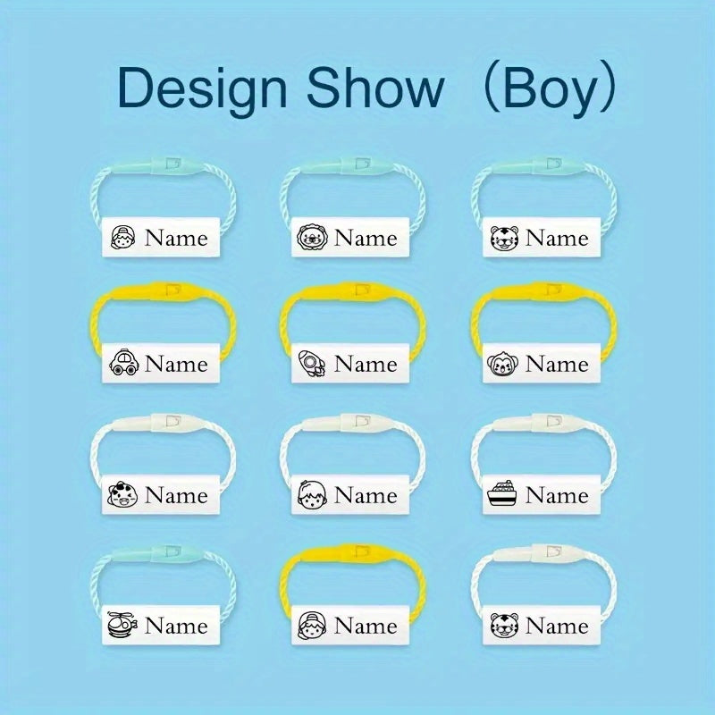Custom Name Shoe Rings & Stickers, Waterproof & Tear-resistant