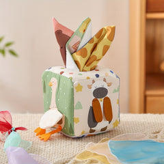 Educational Finger Exercise Tissue Box Toy for Kids