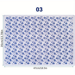 1PC Ceramic Glaze Flower Paper Jingdezhen High Temperature Underglaze Paste Flow