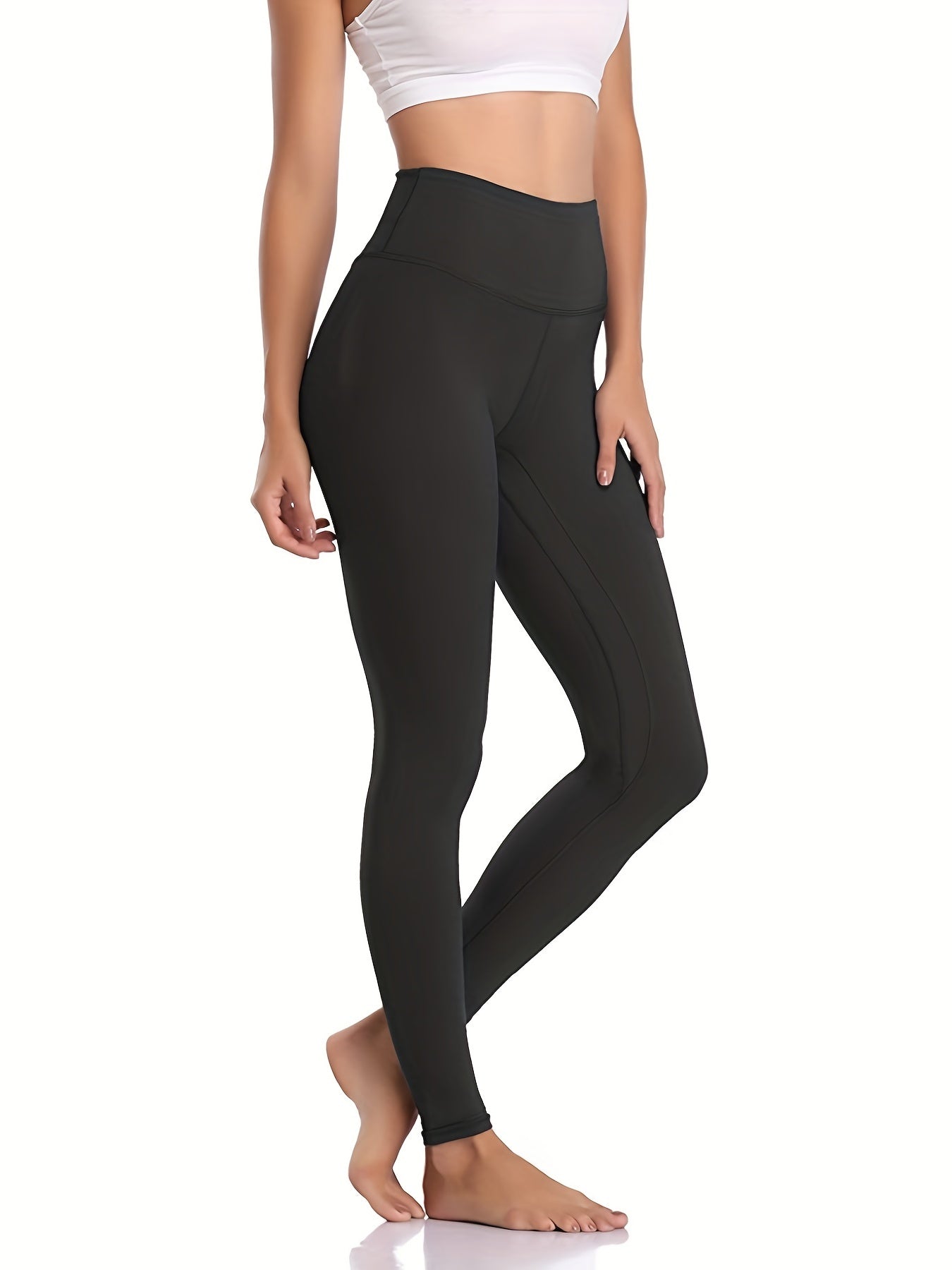High Stretch Women's Activewear Leggings for Yoga Running & Trimming