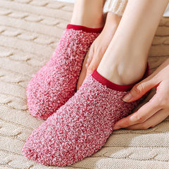 Women's Winter Slipper Socks Grippers Soft Fuzzy Cozy Non Slip Socks
