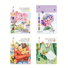 Watercolor Coloring Book for Relaxation and Fun