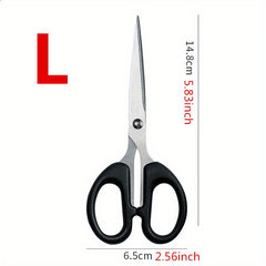 1pc Stainless Steel Scissors for Office Home Kitchen Sewing Cutting