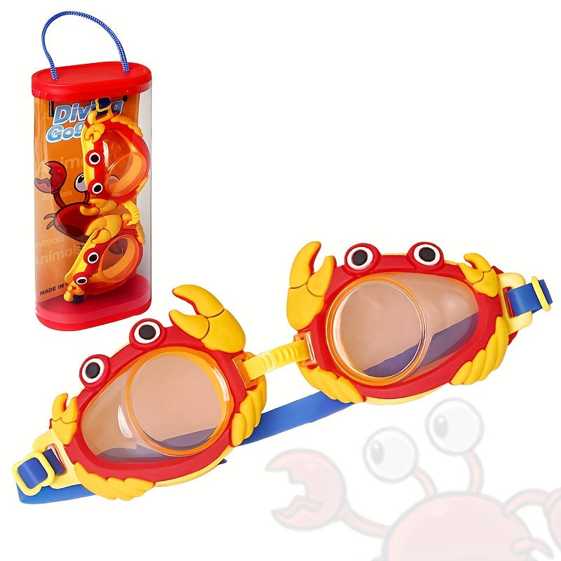 Cartoon Animal Swim Goggles Anti-fog Glasses