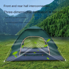 Pop Up Tent for 2-4 People with Two Doors