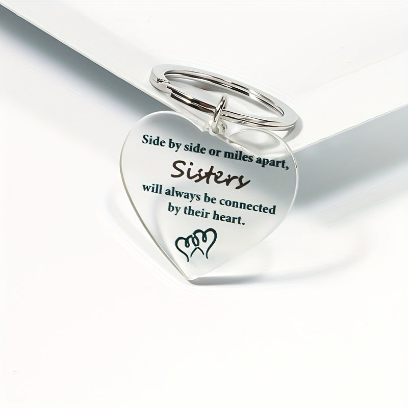 Custom Engraved Keychain for Girls - Unique Gift for Girlfriends