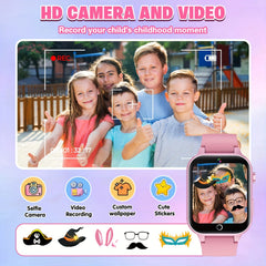 Kids Smart Watch with Camera and Flashlight, Alarm Clock, Reminder Functions