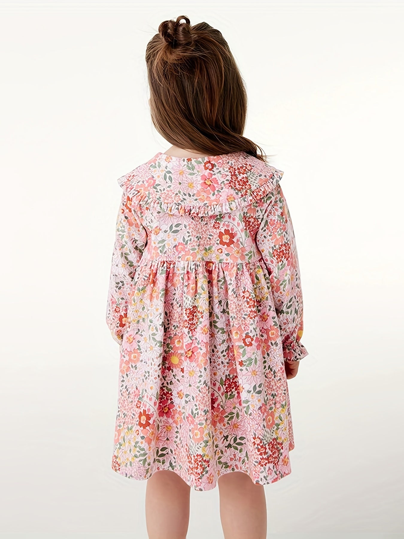Kid Girls Floral Princess Dress A Line Dresses For Party