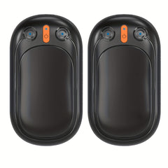2pcs Rechargeable Hand Warmers 4000mAh Fast Heating for Outdoor Camping Ski