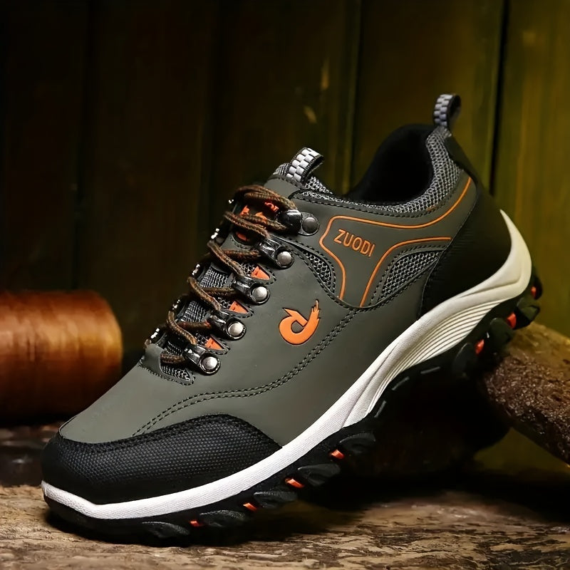 Men's Durable Hiking Boots Non Slip Lace Up Shoes