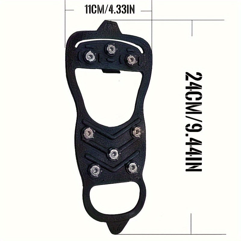 8 Teeth Crampons Snow Climbing Spikes Shoe Cover