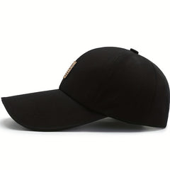 Cotton Baseball Cap Buckle Back Hat For Men Women Lightweight