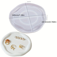 Cloud Tray Silicone Mold for DIY Cement Jewelry Storage Resin Mold