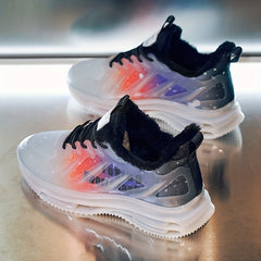 Men's Fuzz Lined Athletic Sneakers - Shock Absorbing & Breathable