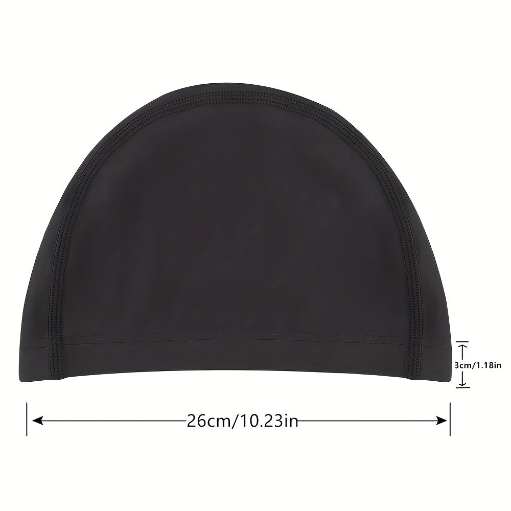 High Elasticity Swim Cap Keeps Hair Clean Breathable One Size Hat