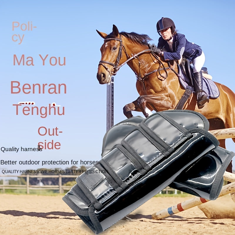 1pc Horse Leg Protector Soft Anti-collision Horseshoe Protection