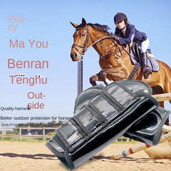 1pc Horse Leg Protector Soft Anti-collision Horseshoe Protection
