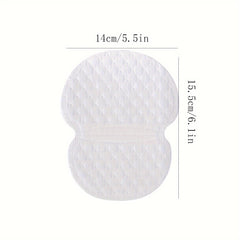 10pcs Ultra Thin Armpit Sweat Absorbing Patch for Men and Women