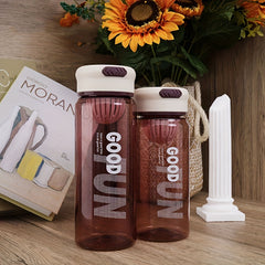 Clear 2ml Portable Water Cup Lightweight Anti-fall Large Capacity Bottle