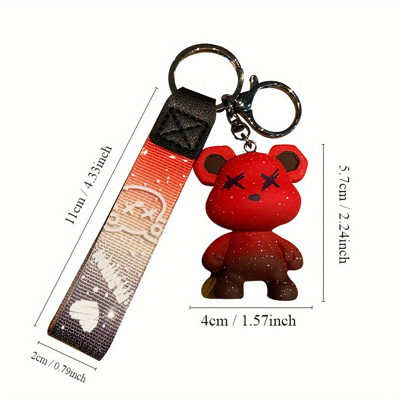 Chameleon Key Chain Pendant Cartoon Couple Car Key Chain Bag Pendant