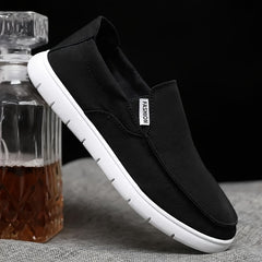 Traditional Beijing Shoes Kung Fu Tai Chi Rubber Sole Slip On Flat Shoes