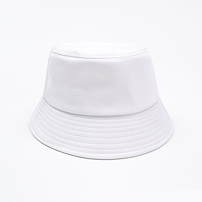 Solid Bucket Hat Hip Hop Basin Hat Spring Summer Sun Protection Hat