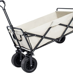 Collapsible Picnic Wagon 150L Capacity Heavy Duty Cart for Sporting Events