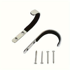 2pcs Wall Mounted Rack Storage J hook Hanging Equipment