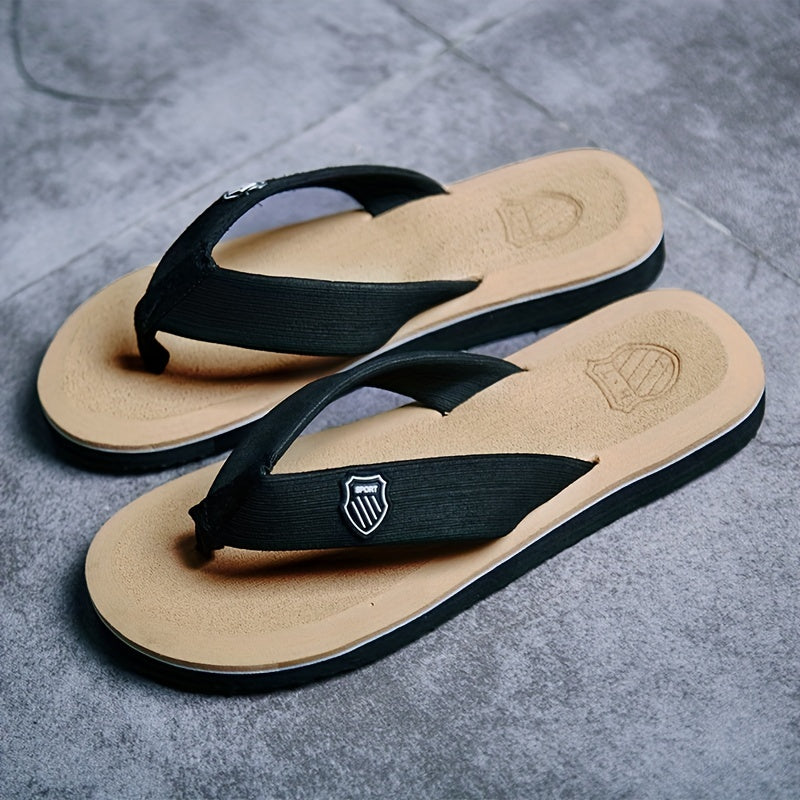 Men's Lightweight Non Slip Flip Flops Quick Drying Comfy Thong Sandals