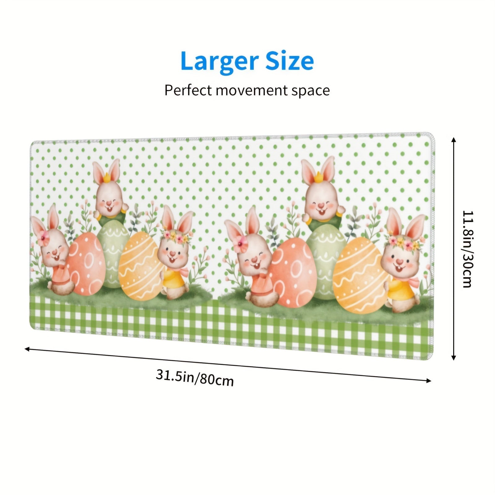 Rabbit Large Mouse Pad Extended Gaming Mouse Pad Mat Eggs Mousepad