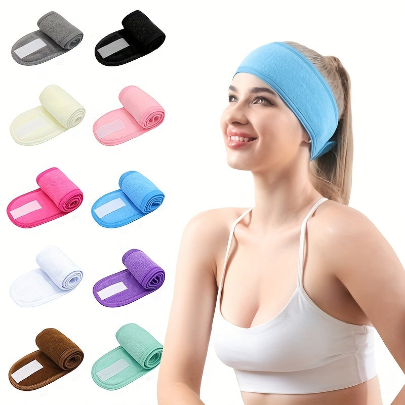Candy Reversible Headband Head Scarf Elastic Head Wrap
