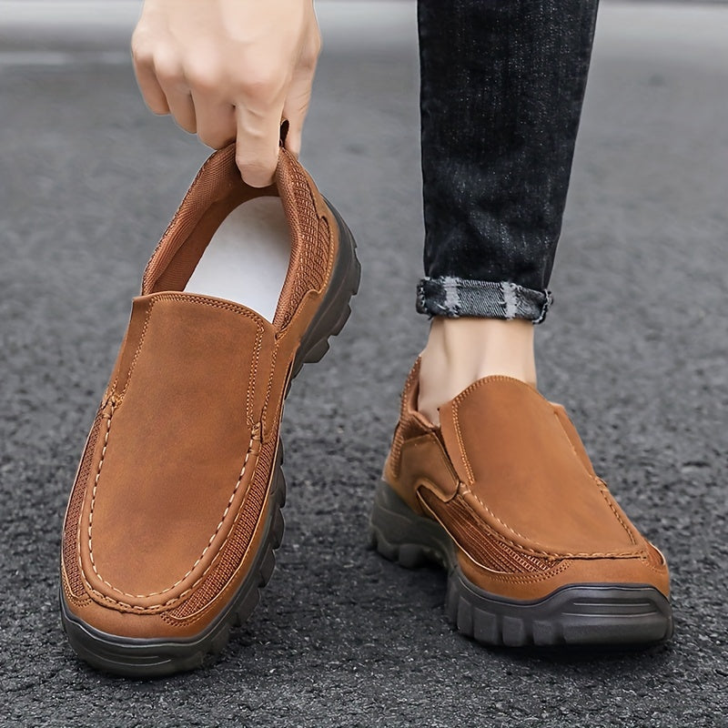 Men's Loafers Non Slip Comfortable Casual Shoes Slip On Walking Shoes
