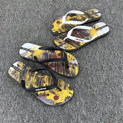 Men's Slip On Flip Flops Casual Walking Slippers - Assorted Colors