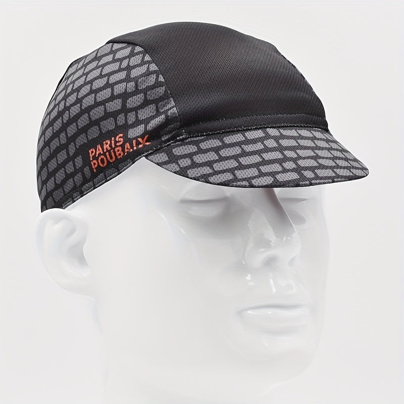 Paris Roubaix 1896 Cycling Cap Retro Bike Hat One Size Fits Most