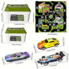 50pcs Mini Alloy Car Tiny Car Pull Back Car Sliding Car Toy Gift For Kids